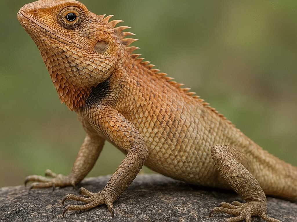 Agama sinica – Calotes versicolor
