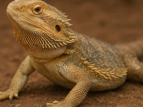 Agama brodata centralna – Pogona vitticeps