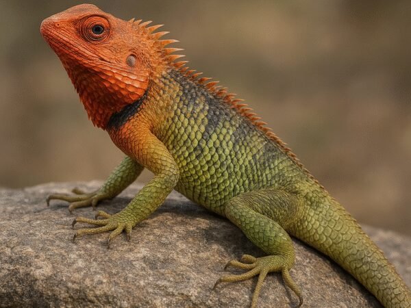 Agama indyjska – Calotes versicolor