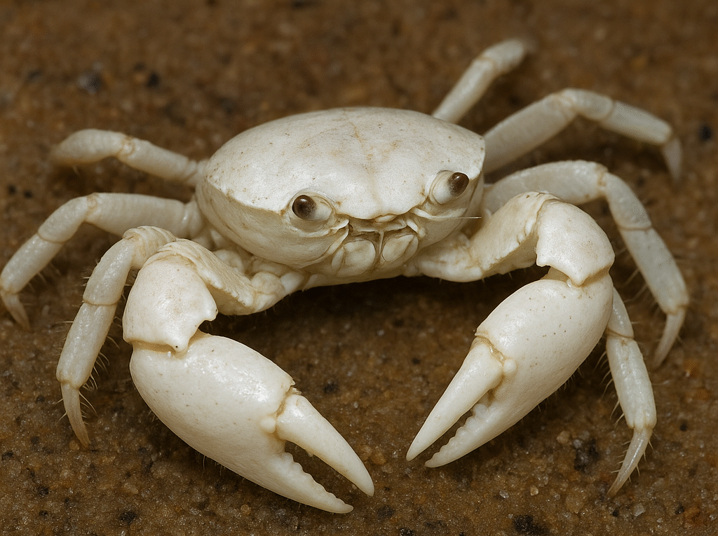 Krab porcelanowy biały – Petrolisthes galathinus