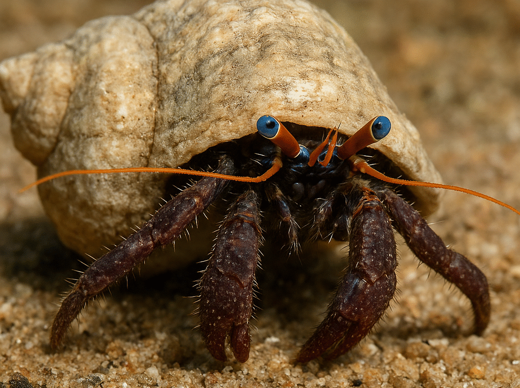 Krab pustelnik rili – Calcinus laevimanus