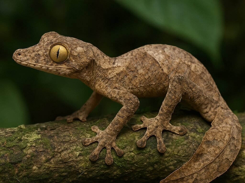Gekon liścioogonowy – Uroplatus phantasticus