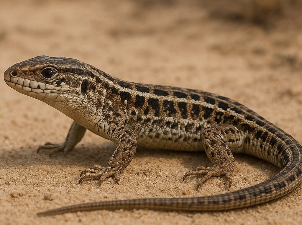 Jaszczurka falista – Eremias velox