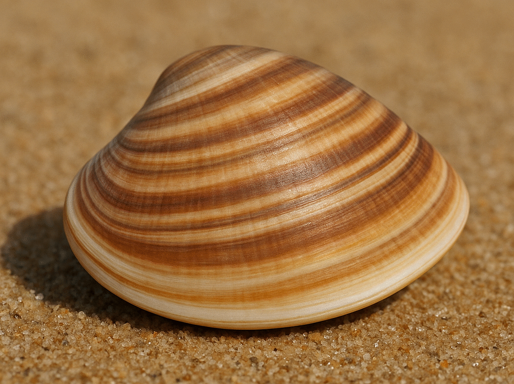 Małż Donax vittatus