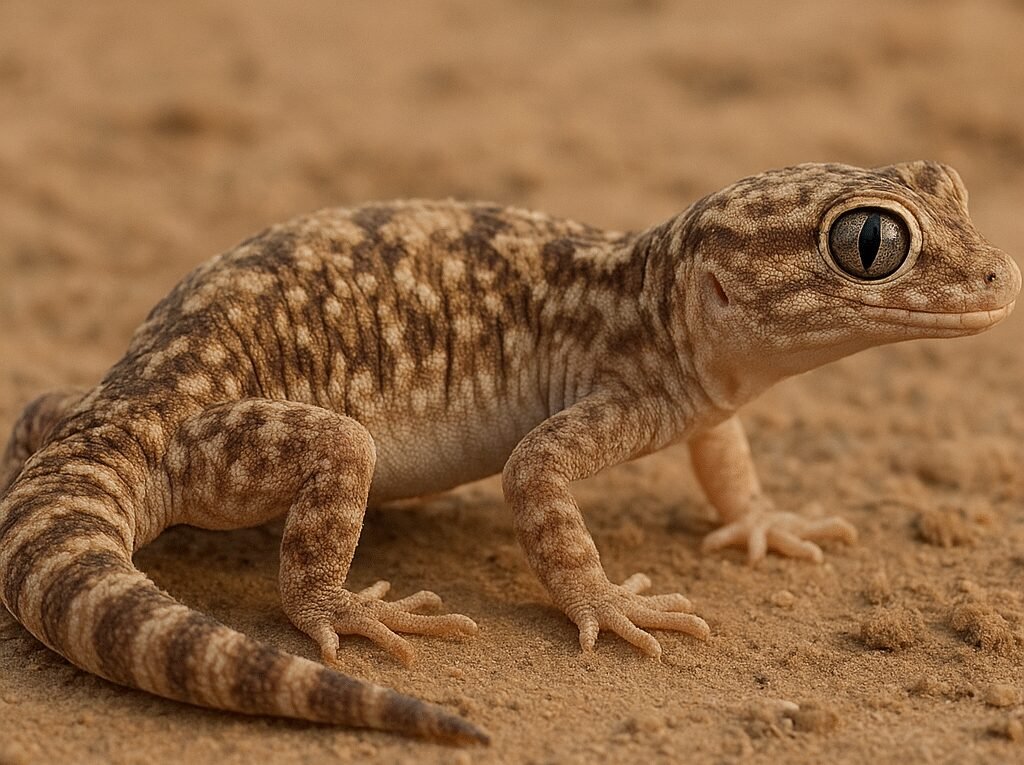 Gekon beludżystański – Teratoscincus scincus