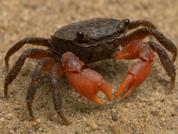 Krab skrzypiący – Sesarma leptosoma