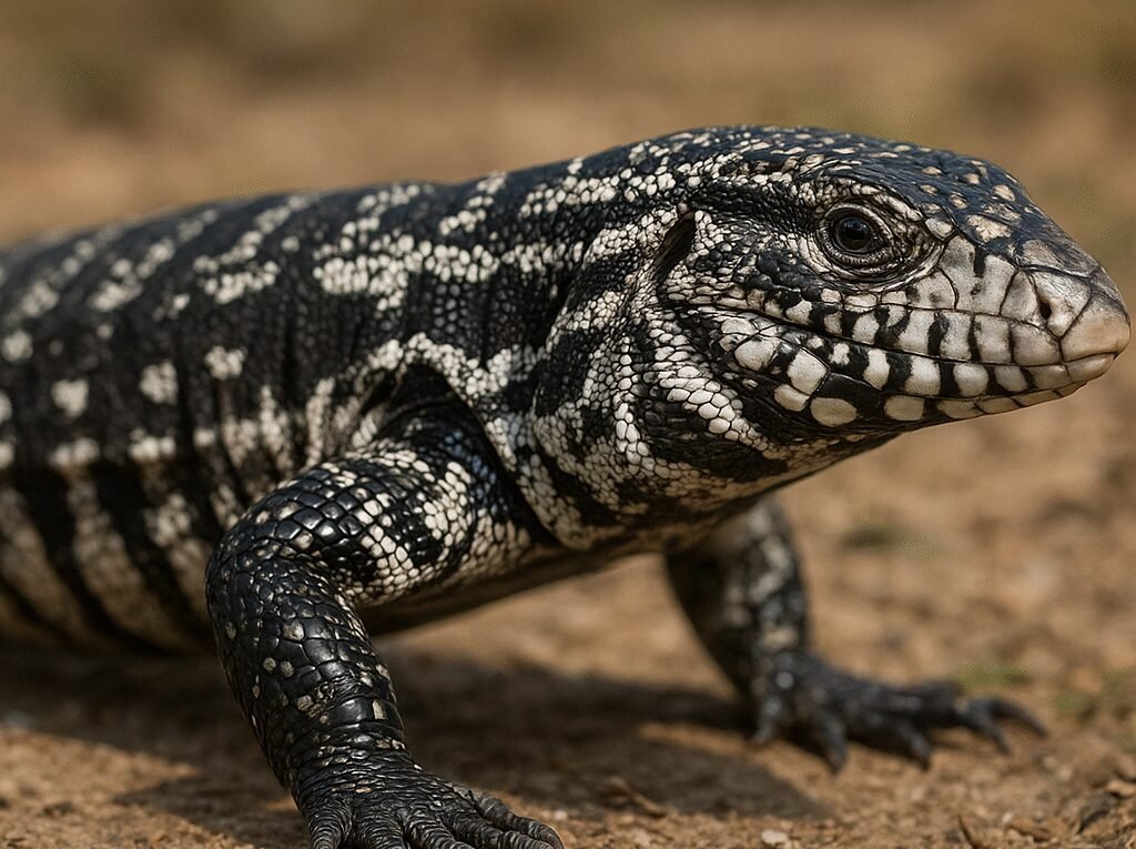 Tegu czarnobiały – Salvator merianae