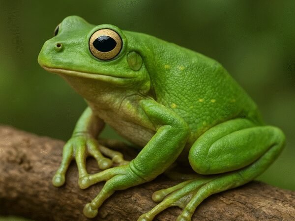 Żaba madagaskarska zielona