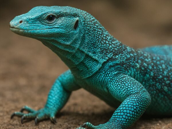 Waran koralowy – Varanus caerulivirens