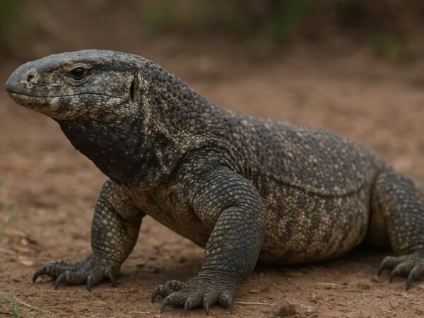 Waran czarnogardły – Varanus albigularis