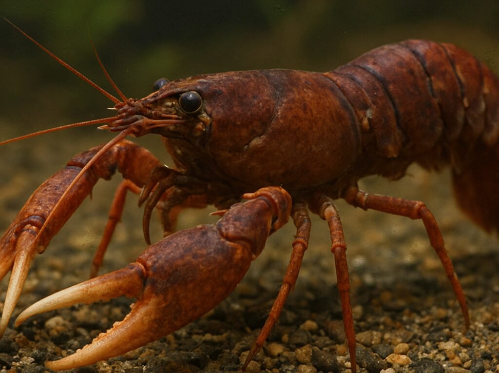 Krewetka wampir – Atya gabonensis