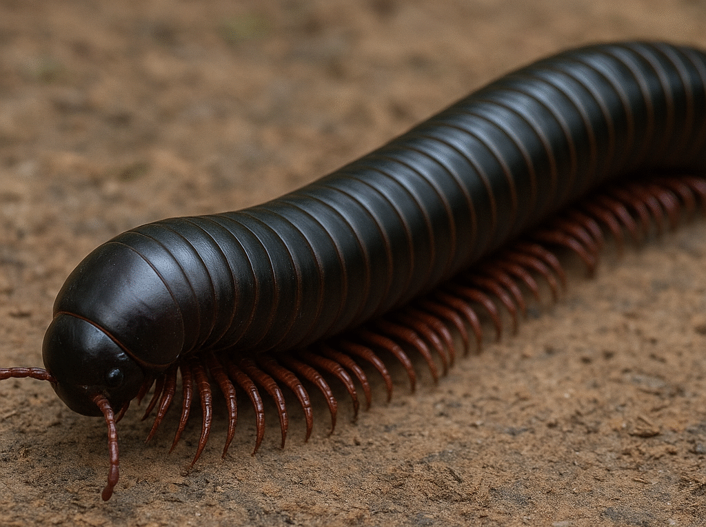 Krocionóg afrykański – Archispirostreptus gigas