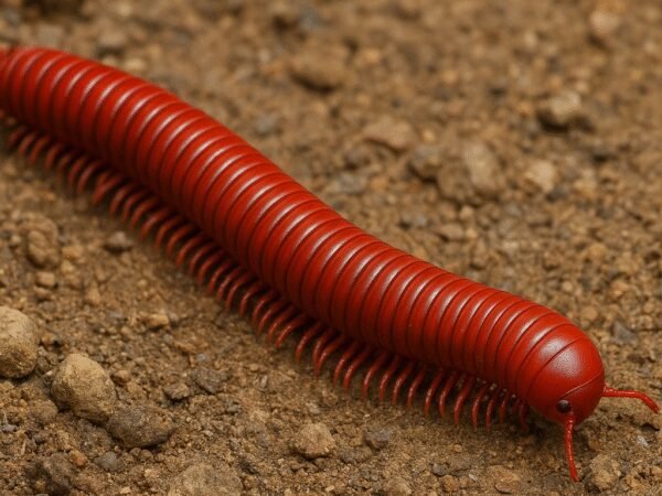 Krocionóg czerwony – Centrobolus ruber