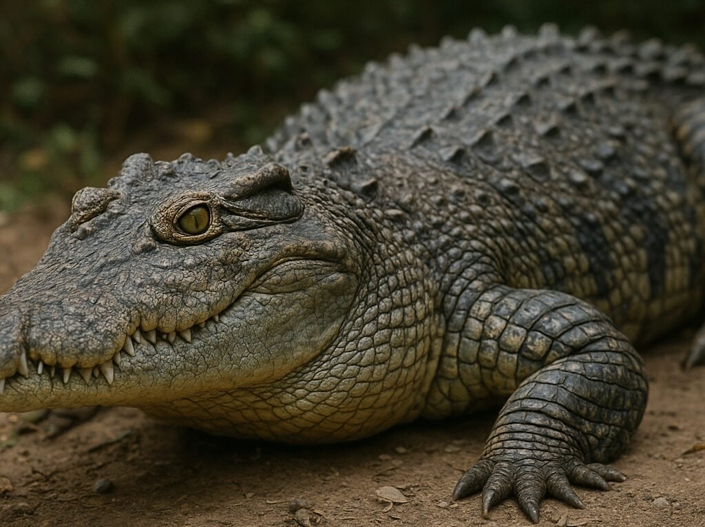 Krokodyl różańcowy – Crocodylus porosus