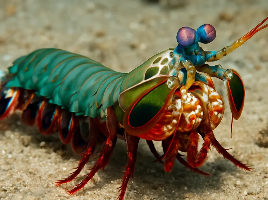 Krewetka modliszkowa Peacock – Odontodactylus scyllarus