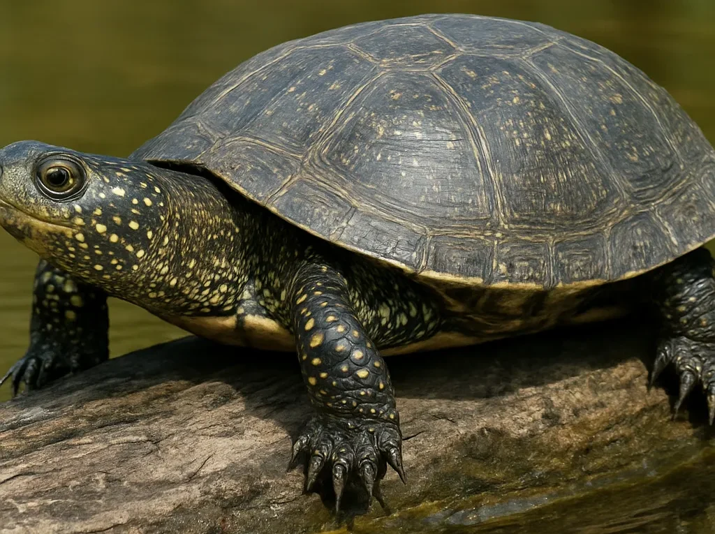 Żółw wodny europejski – Emys orbicularis