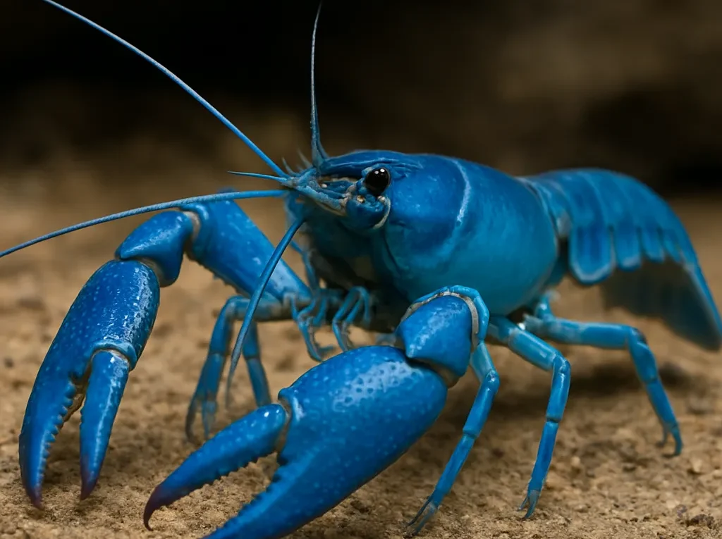 Rak niebieski „electric blue” – Cherax quadricarinatus “Electric Blue”