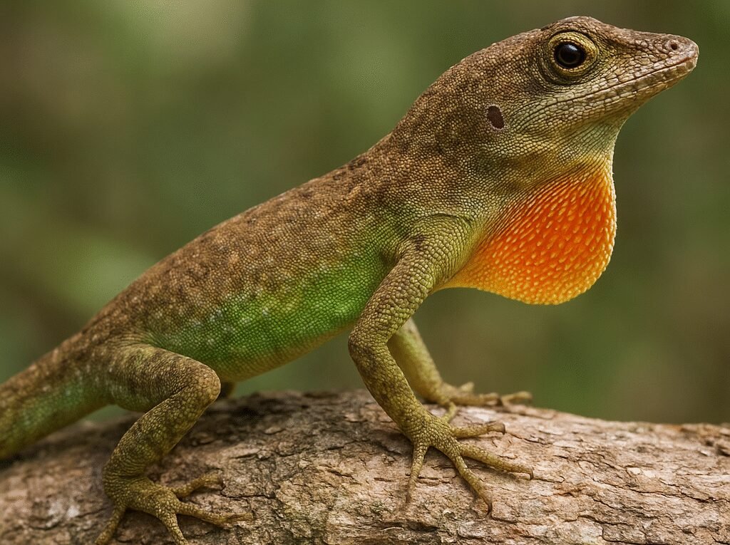 Jaszczurka anolis kubański – Anolis porcatus