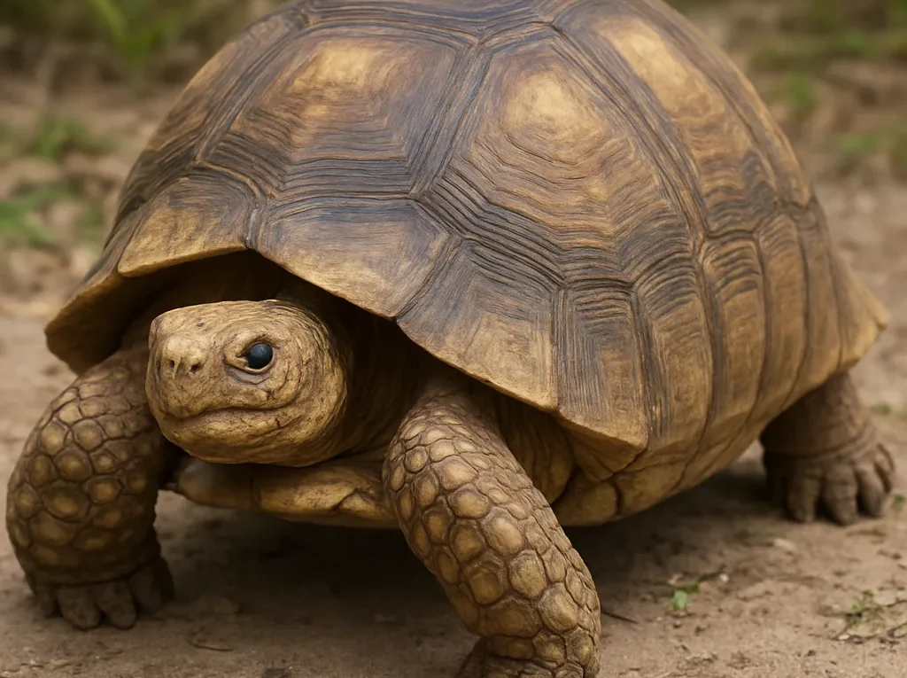 Żółw brunatny madagaskarski – Astrochelys yniphora