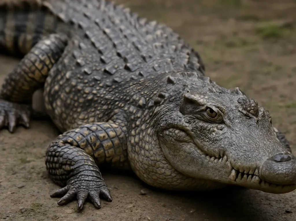 Krokodyl syjamski – Crocodylus siamensis