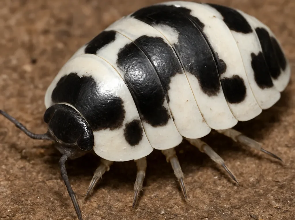 Isopod Porcellio laevis „Dairy Cow” – Porcellio laevis