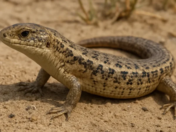 Scynk stepowy – Eumeces schneideri