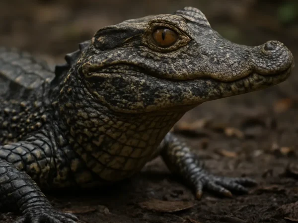 Kaimanik pstry – Paleosuchus trigonatus