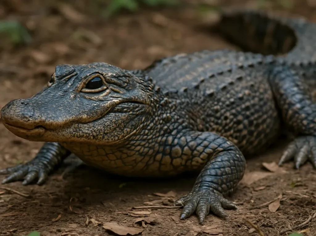 Aligatorowaty chiński karłowaty – Alligator sinensis