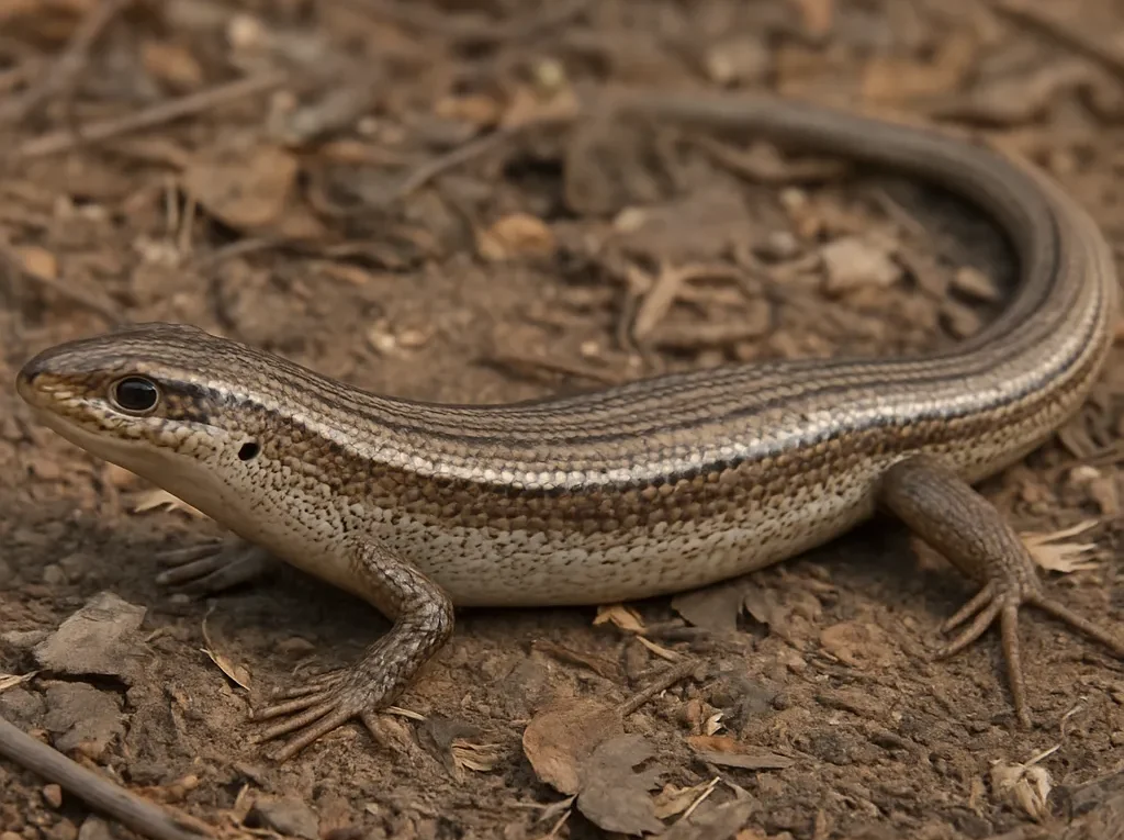 Scynk trójpręgi – Chalcides chalcides