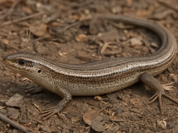 Scynk trójpręgi – Chalcides chalcides