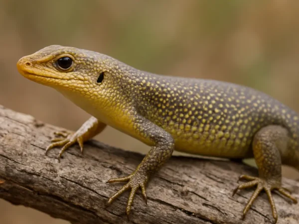 Scynk drzewny afrykański – Trachylepis aurata