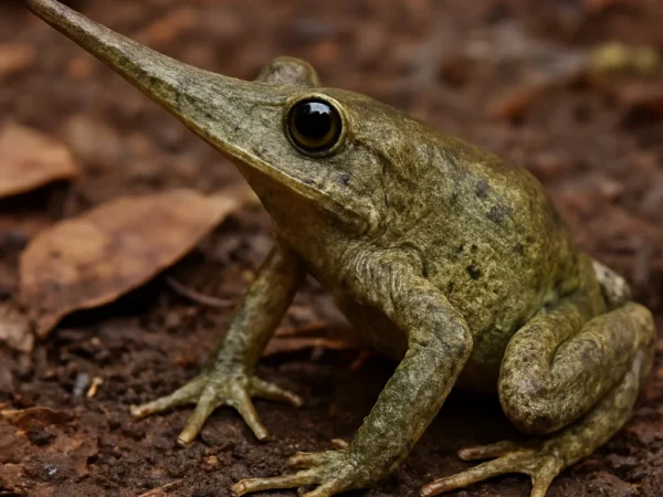Żaba długonosa afrykańska