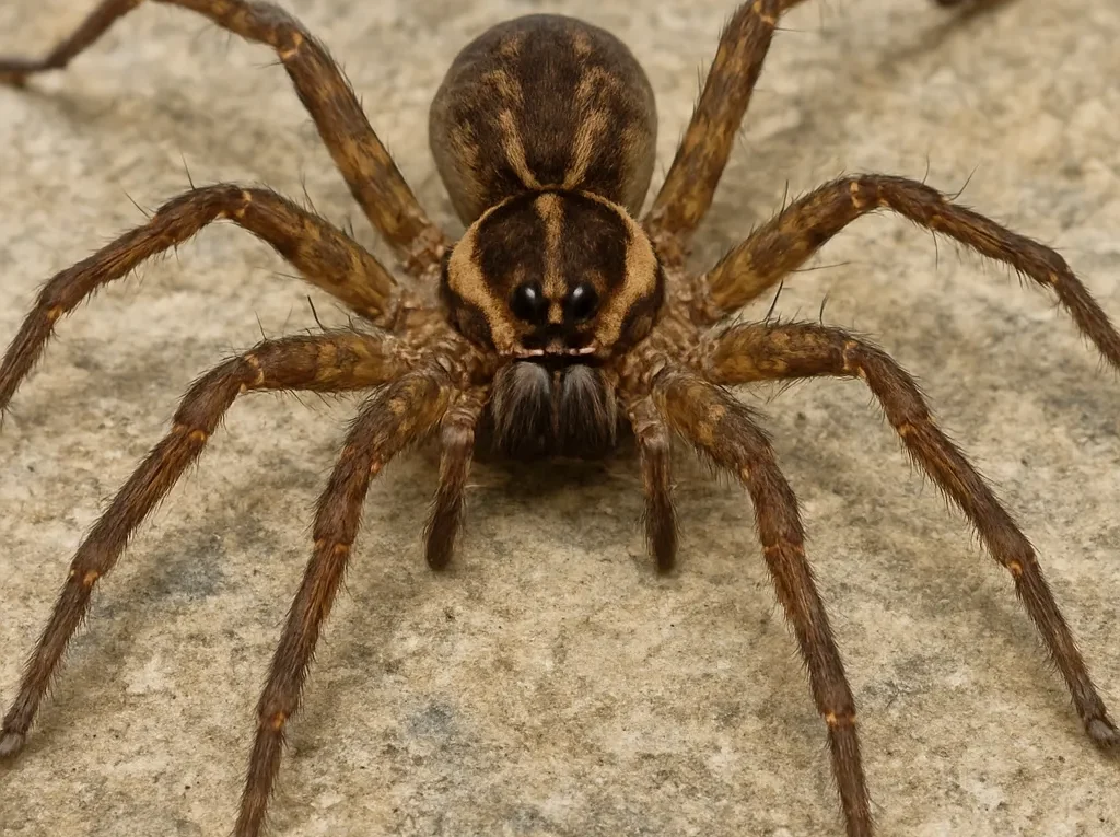 Pająk bagnik mniejszy – Dolomedes fimbriatus