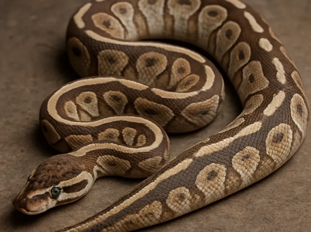 Pyton królewski mojave – Python regius (odmiana barwna)