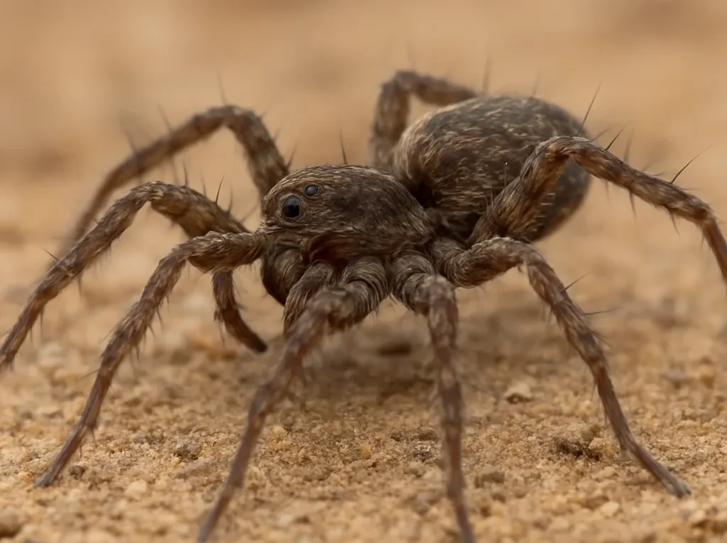 Pająk pogończak – Pardosa spp.