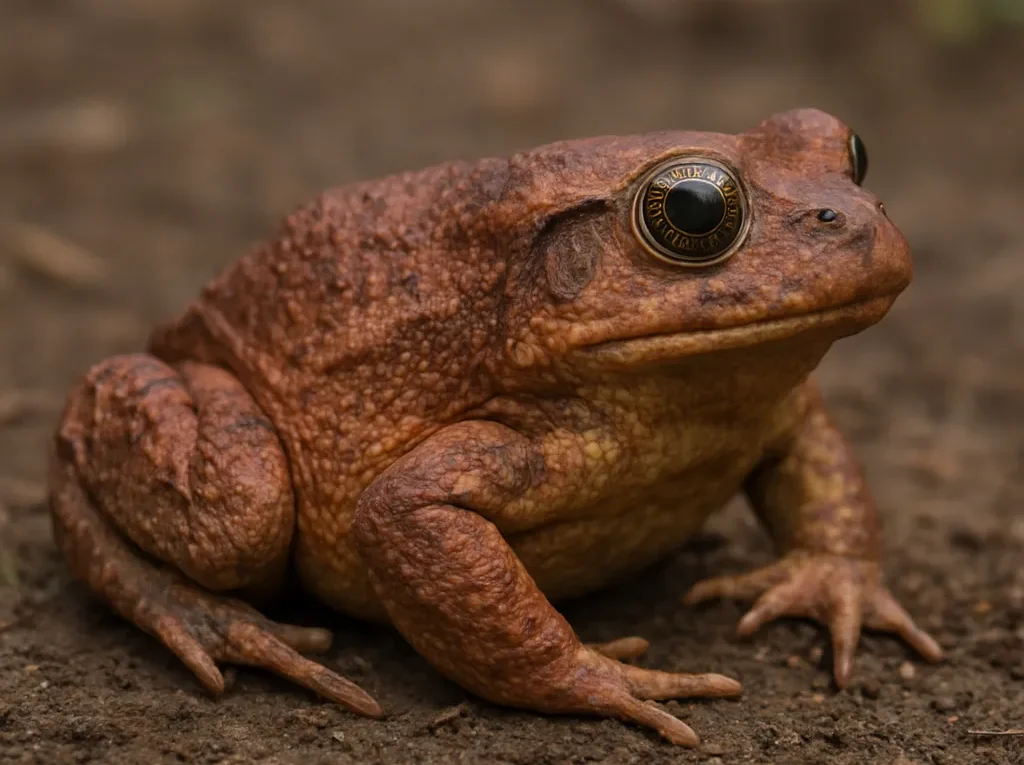 Żaba rdzawa afrykańska