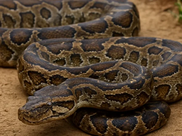 Pyton skalny afrykański – Python natalensis