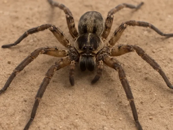 Pająk z rodzaju Dolomedes – Dolomedes spp.