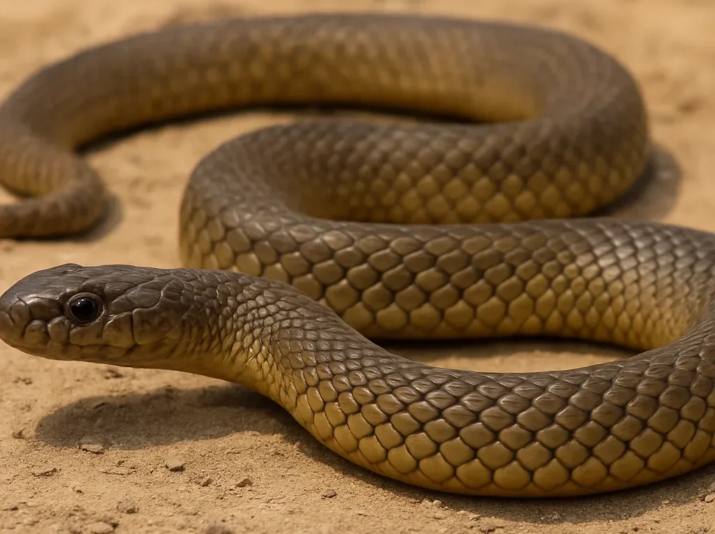 Wąż tajpan pustynny – Oxyuranus microlepidotus