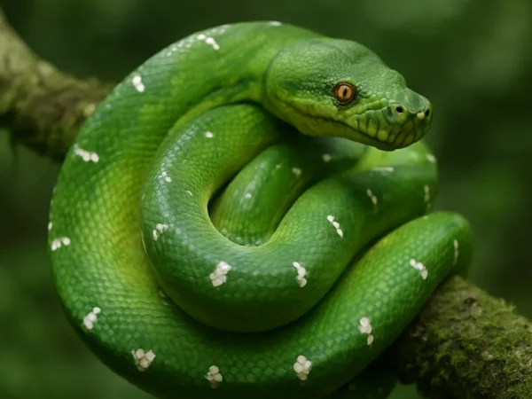 Boa szmaragdowy – Corallus caninus