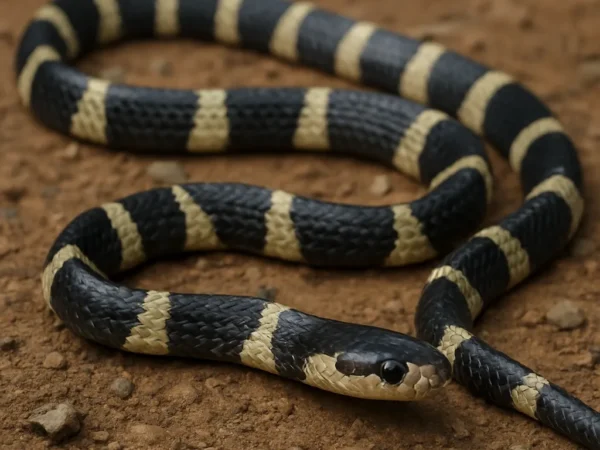 Krait niebieskopręgi – Bungarus candidus