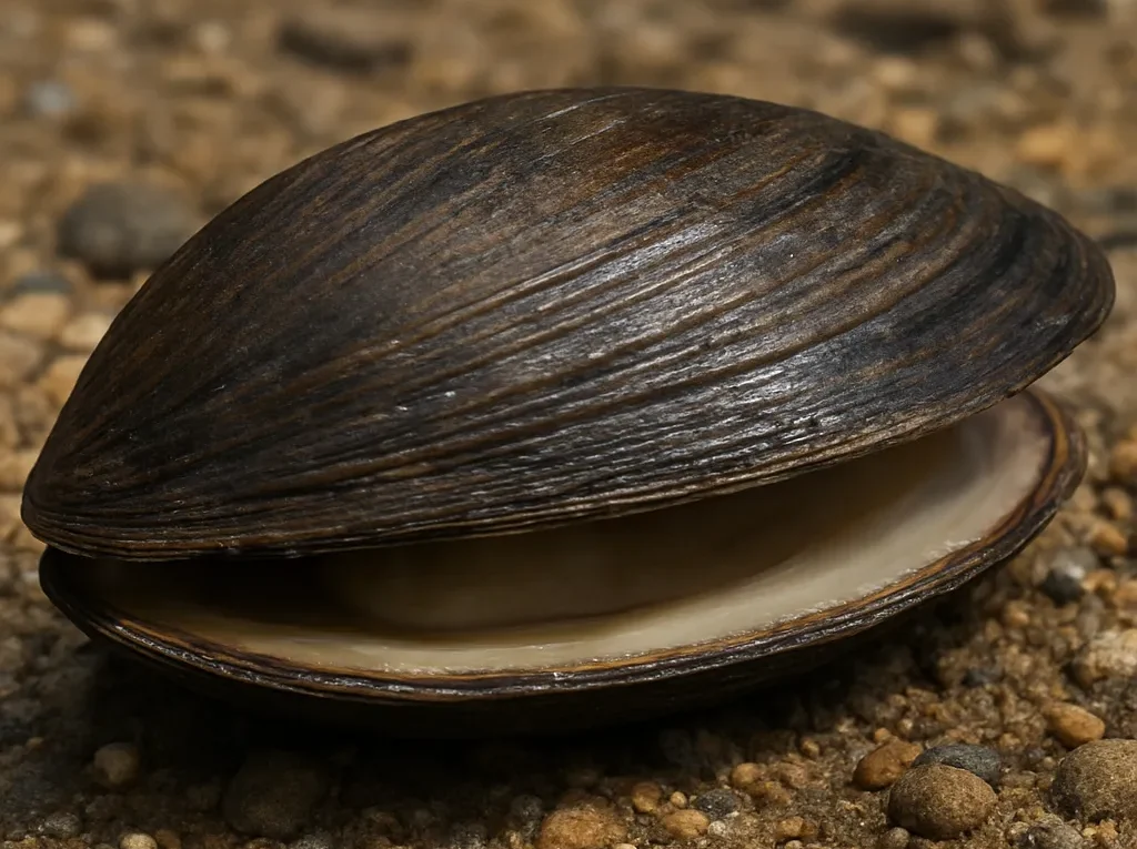 Małż Margaritifera margaritifera