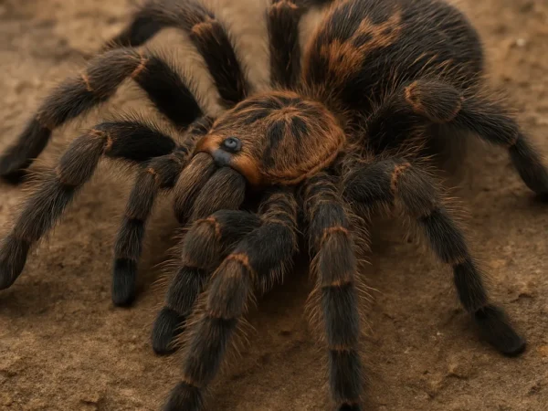 Pająk ptasznik trinidad chevron – Psalmopoeus cambridgei