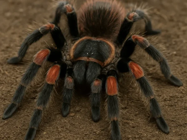 Pająk ptasznik czerwono-kolumbijski – Megaphobema mesomelas
