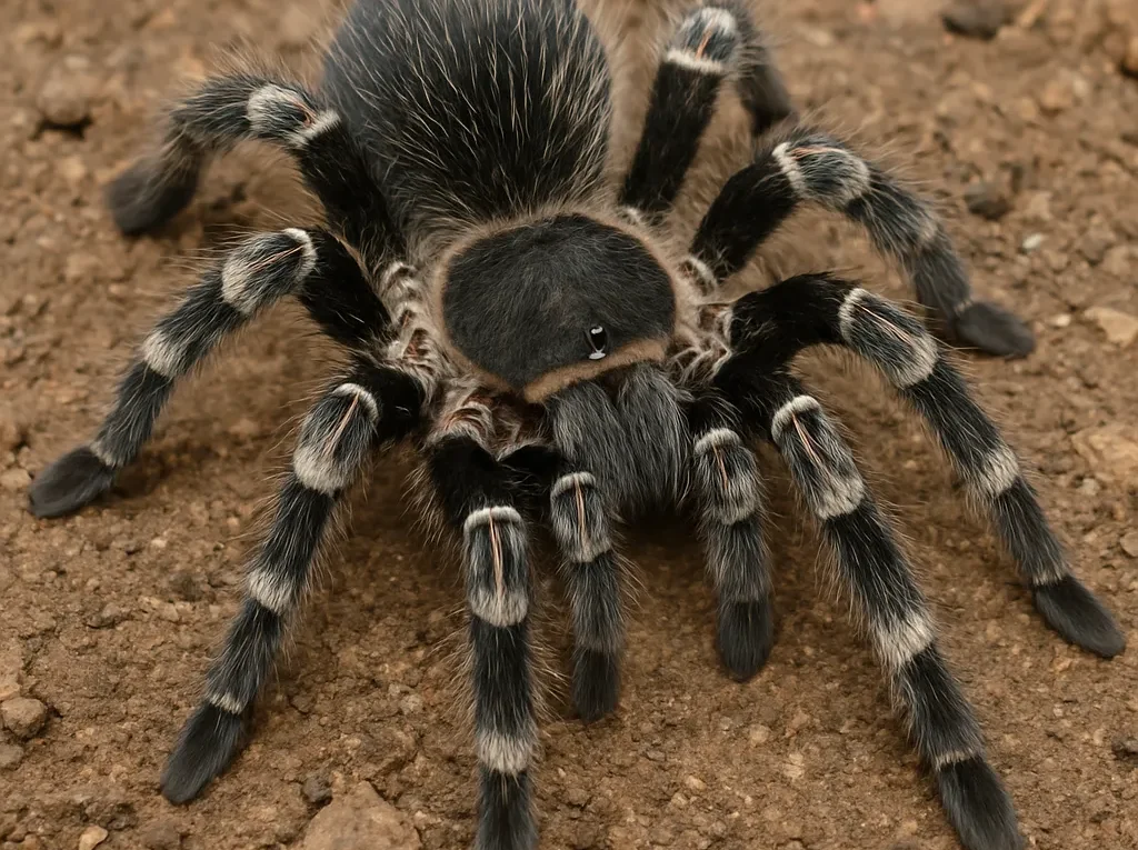 Pająk ptasznik pieprzowo-solny – Aphonopelma seemanni