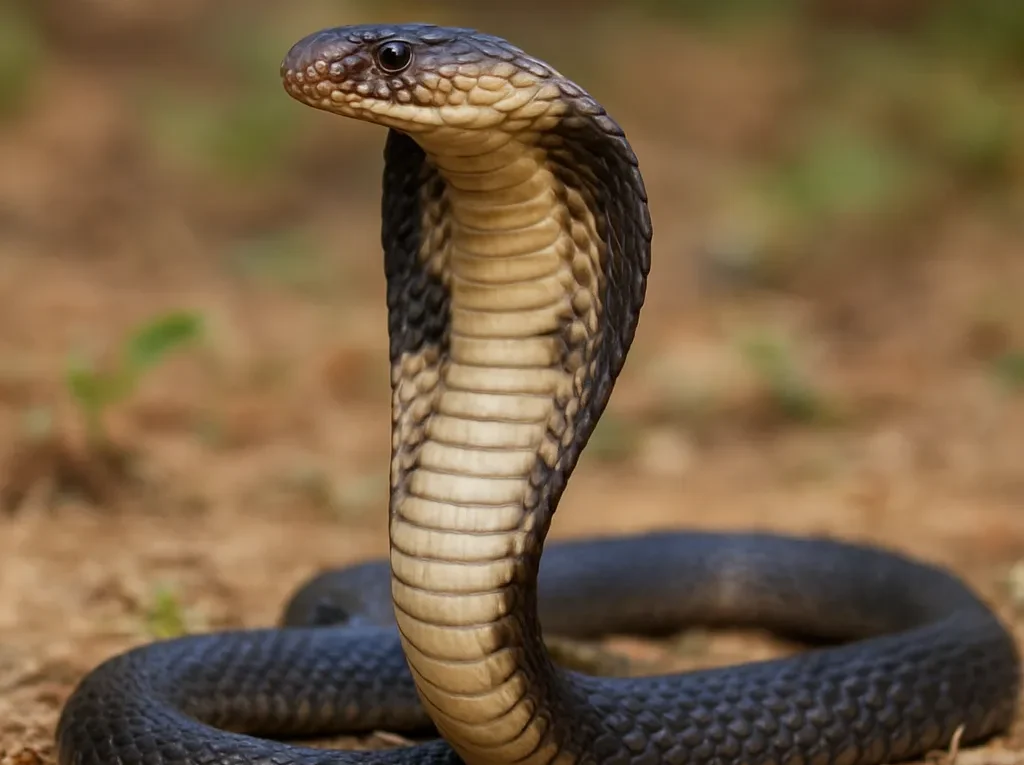 Kobra tajska – Naja siamensis