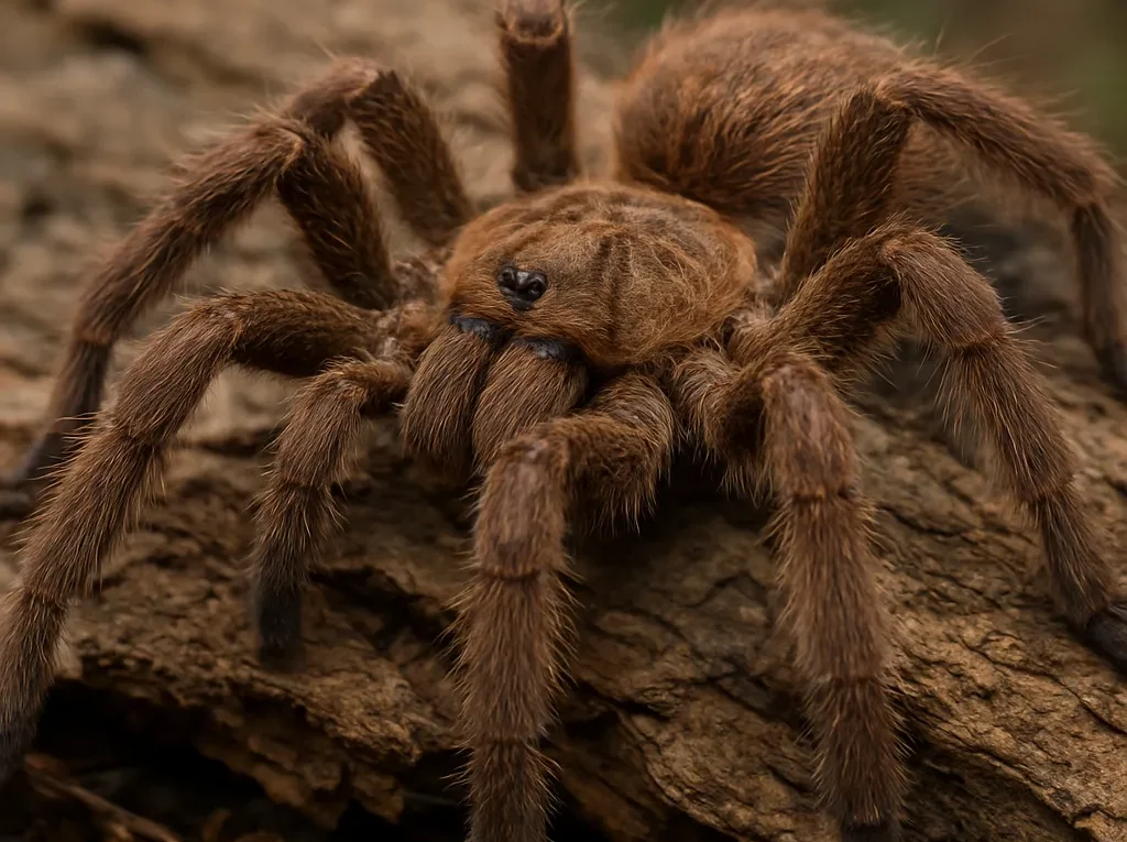 Pająk ptasznik amazoński – Tapinauchenius gigas