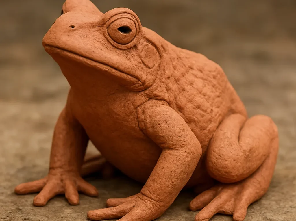 Żaba terakotowa