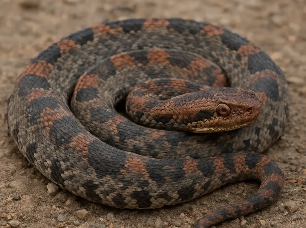 Boa tajwański – Oocatochus rufodorsatus