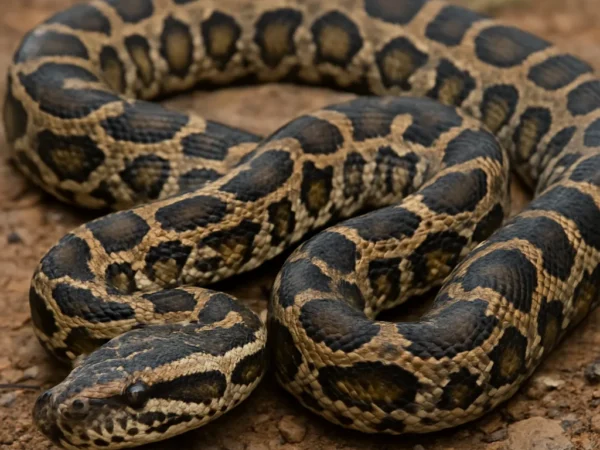 Pyton Angolensis (pyton angolski) – Python anchietae